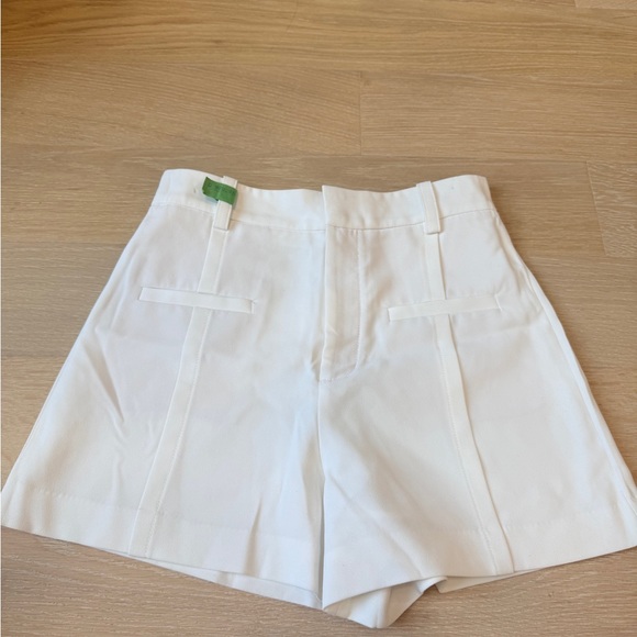 Zara Pants - Zara High Waist White Shorts